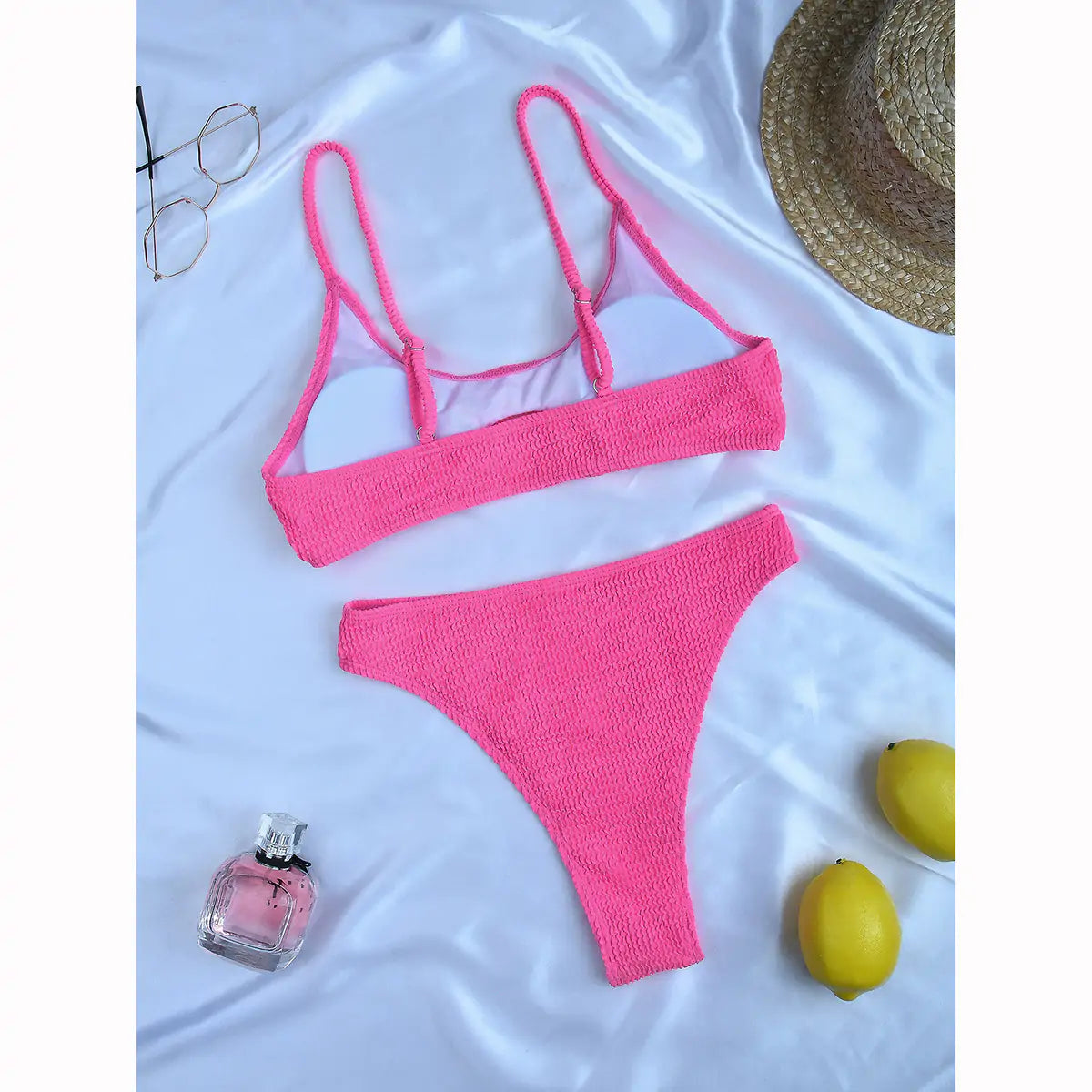 Conjunto de bikini de canalé