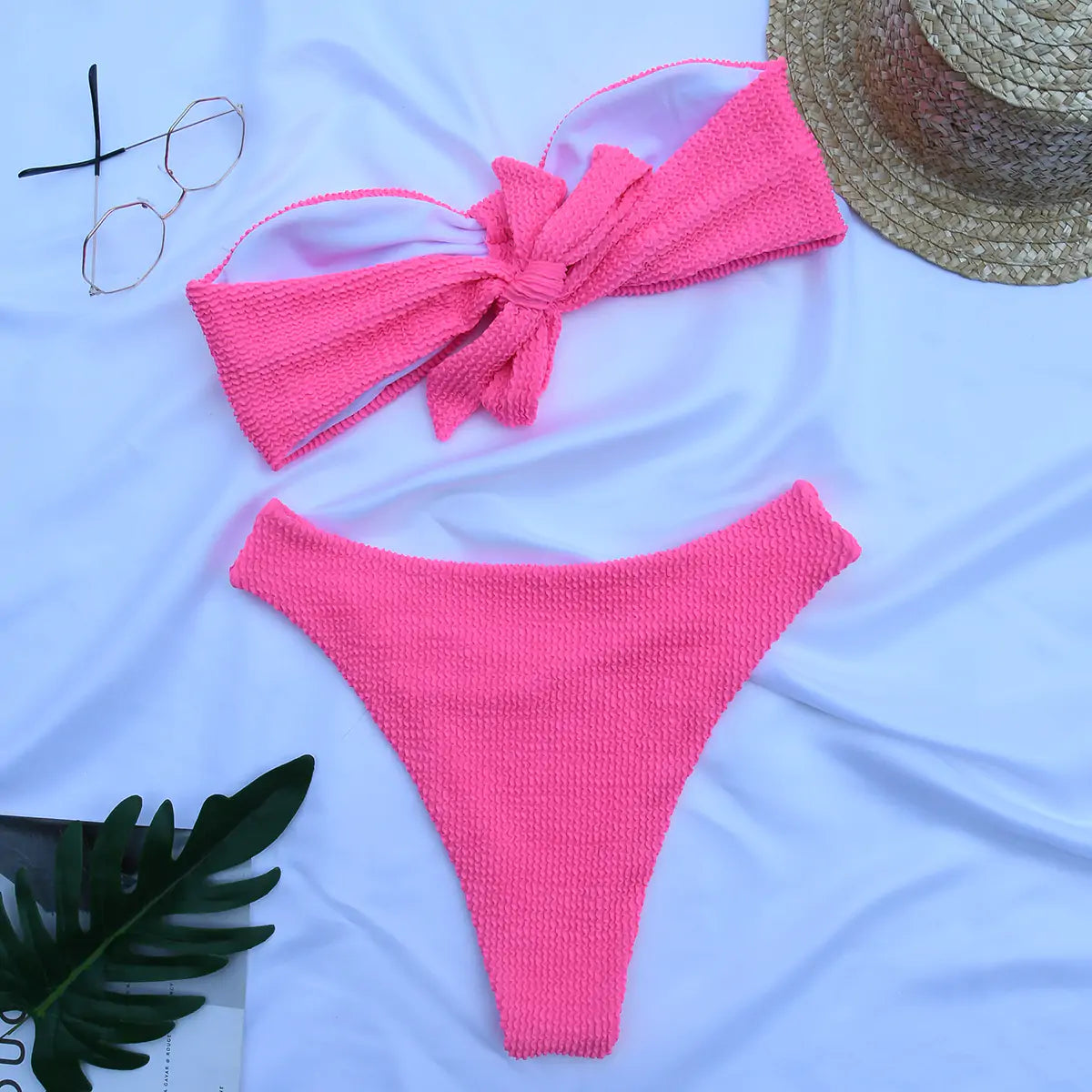 Conjunto de bikini bandeau