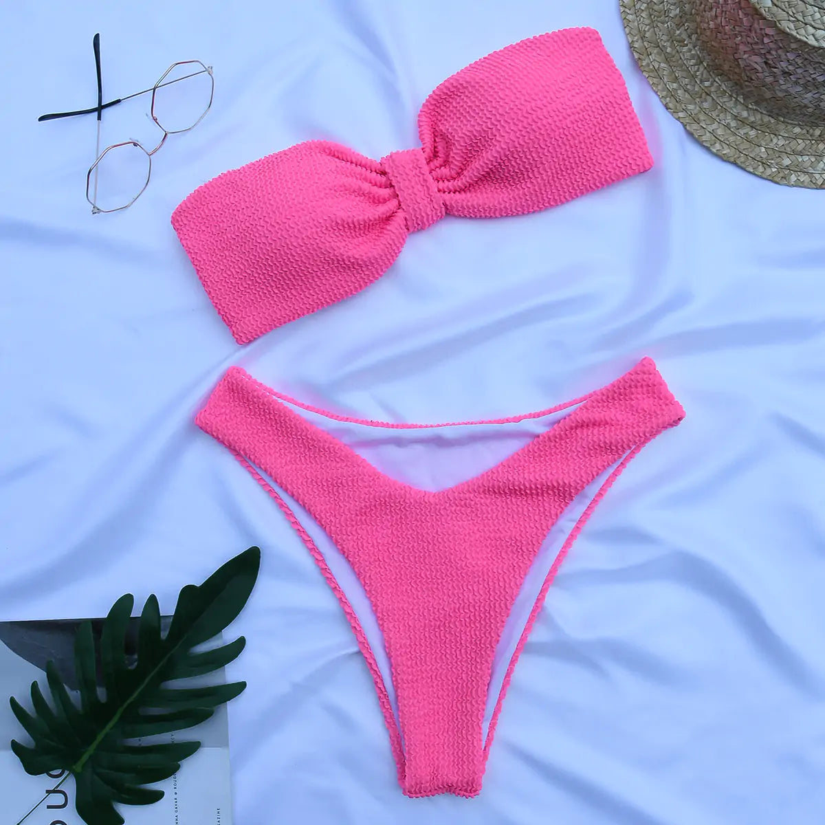 Conjunto de bikini bandeau